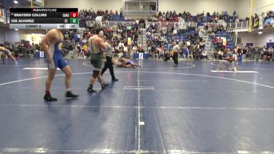 215 lbs Consy 4 - Brayden Collins, Canon-McMillan vs Joe Alvarez, St. Joseph Regional-NJ