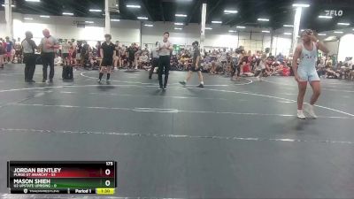 175 lbs Round 4 (6 Team) - Jordan Bentley, Purge GT Anarchy vs Mason Shieh, U2 Upstate Uprising