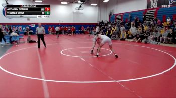 174 lbs Finals (2 Team) - Thomas West, Baldwin Wallace vs Anthony Cerulli, Ursinus