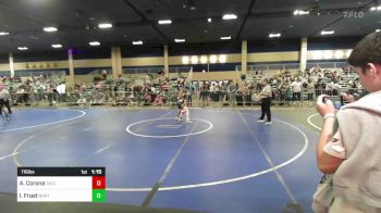 116 lbs Quarterfinal - AlexAndrea Corona, Outlaws WC vs Isabella Frost, Northview