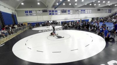 74 lbs Cons. Round 2 - Evan Strathman, Mantanona Training Center MTC vs Gavin Miller, Rancho Bernardo Wrestling