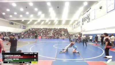 138 lbs Champ. Round 2 - Antonio Meyer, Murrieta Mesa vs Christian Garcia, Friendly Hills Wrestling Club