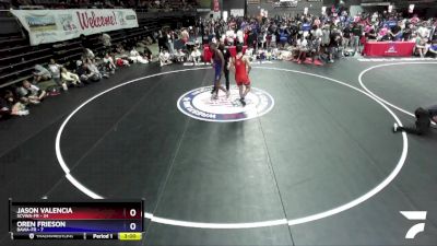 175 lbs Round 3 (16 Team) - Jason Valencia, SCVWA-FR vs Oren Frieson, BAWA-FR