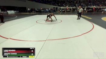5A-126 lbs Quarterfinal - Jose Romero, Dallas vs Dimitri Chavez, Crater