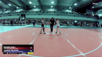 67-70 lbs Round 2 - Rucker Noell, The Pride Wrestling Club vs Charlie Williams, Greco Roman Freestyle Association
