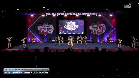 MGA Cheer Extreme - Ultraviolet [2026 L2 Senior - D2 - A Day 2] 2026 NCA All-Star National Championship