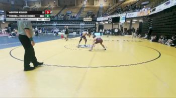 141 lbs Cons. Semi - Ashton Keller, Schreiner Univsrity vs Terrell Kinlicheenie, New Mexico Highlands