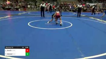 76 lbs Prelims - Levi Smith, Cowboy WC vs Trey Beissel, Hastings WC