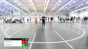 195 lbs Consi Of 4 - Payton Thomas, Team Thunder vs Connor Jacobs, TSB