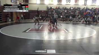 105 lbs Quarterfinal - Akemah McClendon, Clinton vs Aylla Karahodzic, Waterloo West