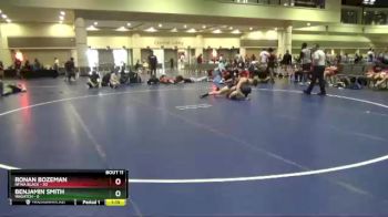 160 lbs Round 3 (10 Team) - Ronan Bozeman, NFWA Black vs Benjamin Smith, Wasatch