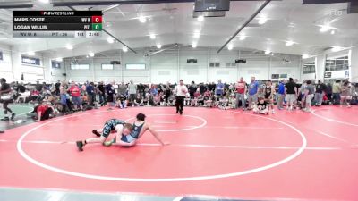 146 lbs Semifinal - Mars Coste, WV Wild-HS vs Logan Willis, Pit Crew-HS