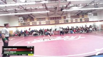 149 lbs 1st Place Match - Matthew Arias, Fresno City vs Chase Mirelez, Modesto College