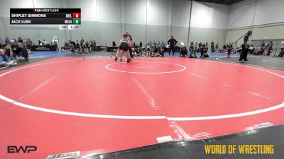 160 lbs Rr Rnd 3 - Shipley Simmons, Shelton Wrestling Academy 12U vs Jack Lusk, Mojo Mulisha 12U