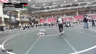 52 lbs Round 5 - Kruz Lathrum, The Best Wrestler vs Gabriel Dugan, Kansas Young Guns