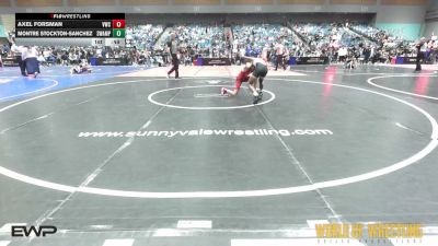 80 lbs Consi Of 16 #2 - Axel Forsman, VICI Wrestling vs Montre Stockton-Sanchez, Swamp Monsters