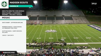 MADISON SCOUTS MOSAIC HIGH CAM at 2024 DCI Mesquite presented by Fruhauf Uniforms (WITH SOUND)