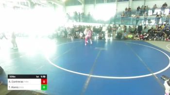 101 lbs Round Of 16 - Ayana Contreras, Threshold WC vs Tiana Alanis, SoCal Grappling