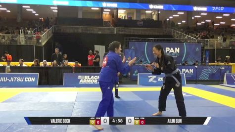 Ailin Sun vs Valerie Beck 2026 Pan Jiu Jitsu IBJJF Championship