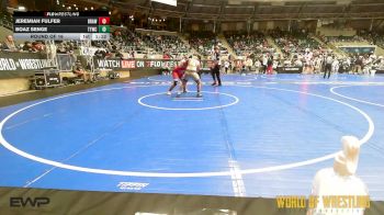 160 lbs Round Of 16 - Jeremiah Fulfer, Brawlers Wrestling Club KS vs Boaz Senge, Team Tulsa Wrestling Club