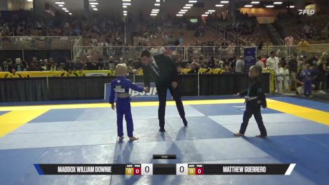 Matthew Guerrero vs Maddox William Downie 2025 Pan Kids Jiu-Jitsu IBJJF Championship
