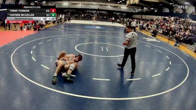 184 lbs Quarterfinal - Trent Furman, Nyu vs Hayden Mclellan, Alvernia University