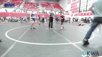 120 lbs Consolation - Eli Grant, Carl Albert vs Ricks Bowman, Husky WC