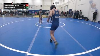 110 lbs Champ. Round 1 - John Michael Acala, Frontier vs Ryan Jackson, Central Catholic