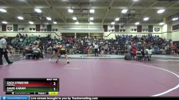 152 lbs Round 3 - Zach Streeter, Carlisle vs David Karam, Solon