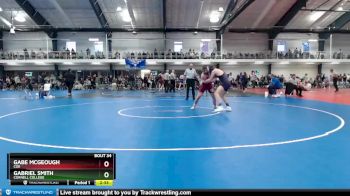 157 lbs Quarterfinal - Gabriel Smith, Cornell College vs Gabe McGeough, Coe