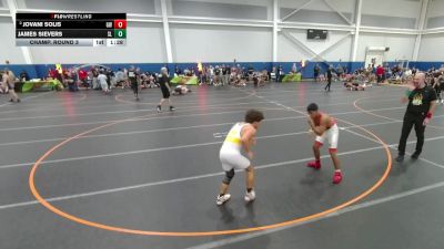 138 lbs Champ. Round 3 - James Sievers, Unattached vs Jovani Solis, Gladiator Wrestling