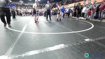 92 lbs Semifinal - Haygen Howell, Norman Grappling Club vs Cason Rigdon, Piedmont