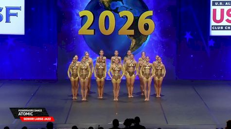 Powerworx Dance - Atomic [2026 Senior Large Jazz Finals] 2026 The Dance Worlds