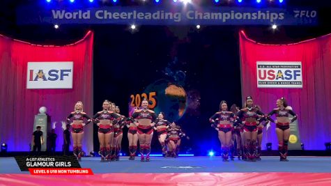 A-List Athletics - Glamour Girls [2025 L6 U18 Non Tumbling Prelims] 2025 The Cheerleading Worlds
