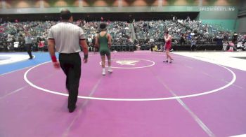 160 lbs Round Of 32 - Ethan Teague, Tuttle vs Trent Forbes, Dinuba