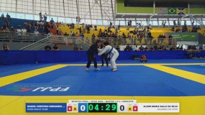ALZENI MARIA vs RAQUEL CHRISTINA 2026 FPJJ Circuito Paulista GI Etapa 3