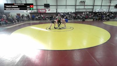 144 lbs Champ. Round 1 - Trace Crespin, Carbon vs Brian Gutierrez, Juan Diego