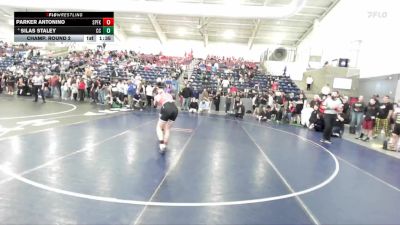 132 lbs Champ. Round 2 - Parker Antonino, Spanish Fork vs Silas Staley, Corner Canyon