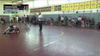 165 lbs Quarterfinal - Marshall Beecham, Cuesta College vs Sawyer Casarez, Shasta College