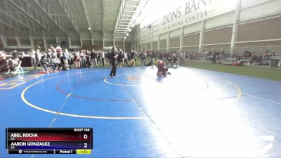 120 lbs Cons. Round 3 - Abel Rocha, CA vs Aaron Gonzalez, CA