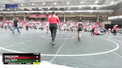 84 lbs Quarterfinal - Noah Yakich, Black Fox vs Shion Holmes, STL Warrior