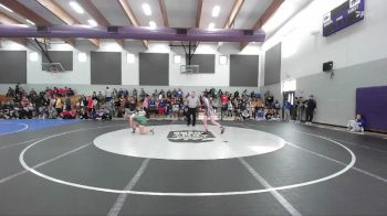 Girls 127 lbs Champ. Round 1 - Cynthia Clark, Paradise Girls vs Chloe Warner, Pleasant Valley Girls