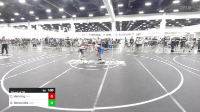 138 lbs Round Of 32 - Cache Henning, Falls Academy vs Daniel Benavides, Scotsmen WC
