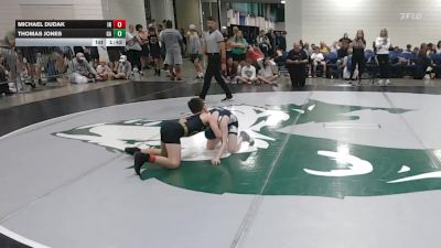 85 lbs Quarterfinal - Michael Dudak, IN vs Thomas Jones, GA