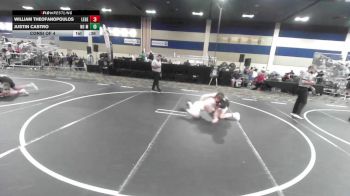 172 lbs Consi Of 4 - William Theofanopoulos, Legends Of Gold LV vs Justin Castro, No Mercy WC