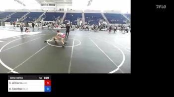 95 kg Consolation - Solomon Williams, War vs Anthony Sanchez, BlackCat WC