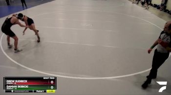 160 lbs Round 1 - Damian Skibicki, Roseau vs Drew Sudbeck, LPGE/B