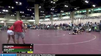 138 lbs Round 6 (10 Team) - Kyna Moffit, DREAM TEAM vs Joli Beston, Montana