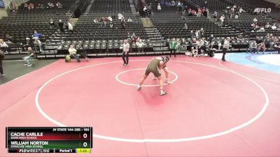 193 lbs Cons. Round 7 - William Norton, Syracuse High School vs Cache Carlile, Davis High School