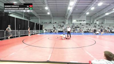 95 lbs Rr Rnd 2 - Dominic DeMarco, Illinois Menace vs Muhammadsharif Jumaev, Warhawks